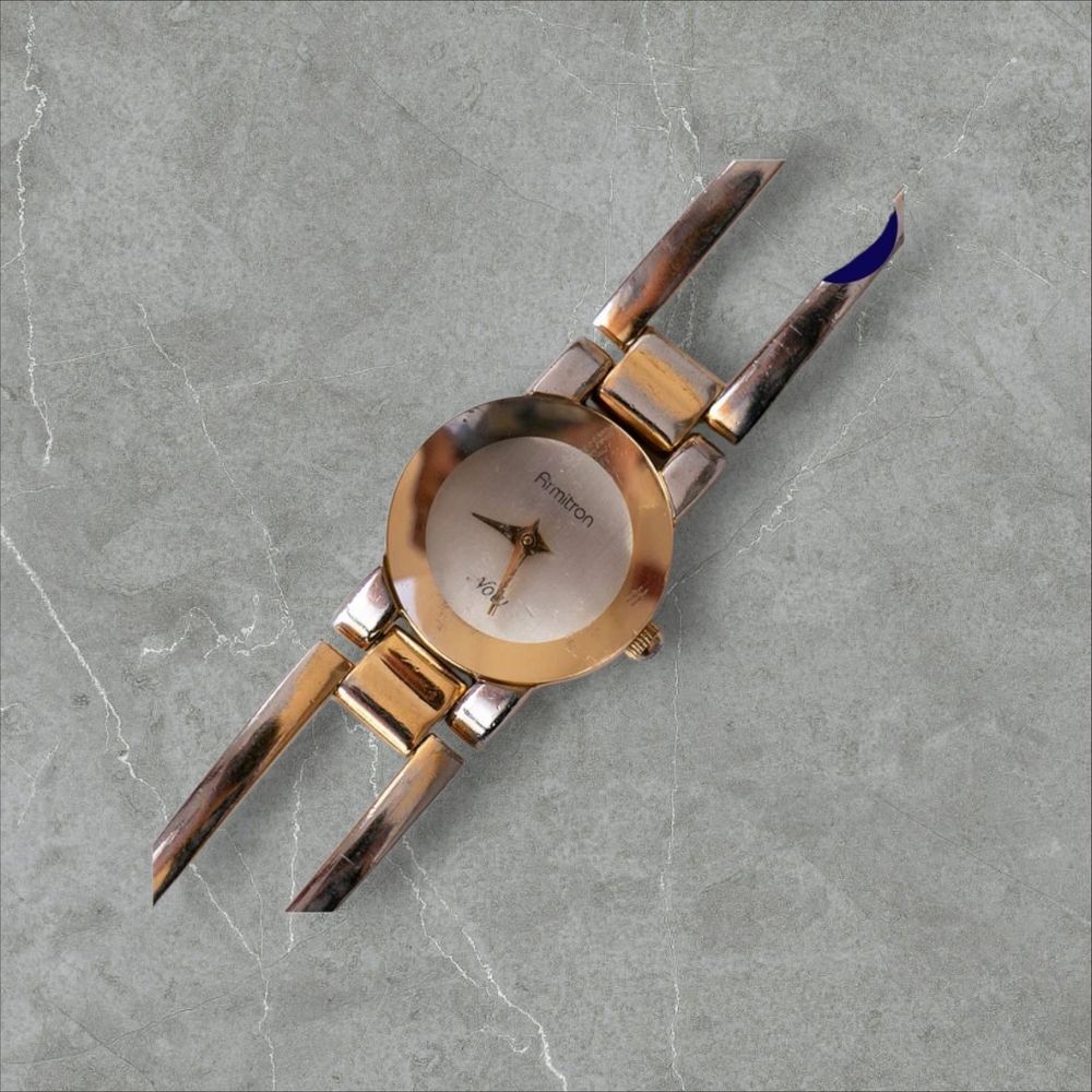 Armitron Women's Gold and Silver Watch - Picture 7 of 7